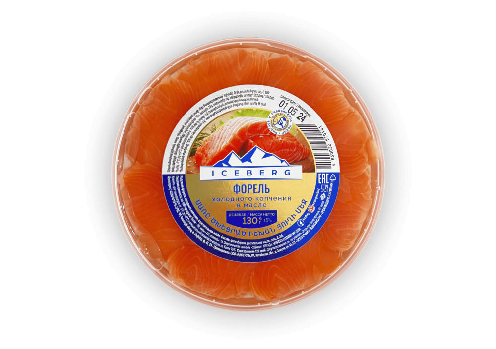 Սառը ապխտած իշխան յուղի մեջ 130գ