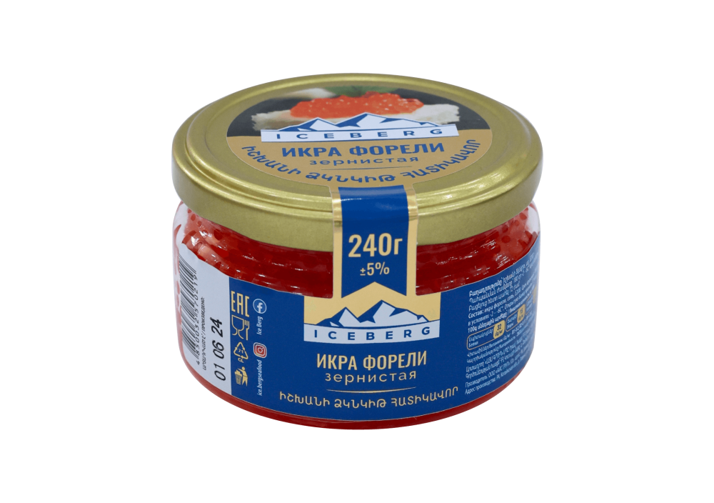 Իշխանի ձկնկիթ 240 գ